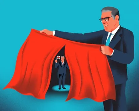 It has Reached This Point: Keir Starmer Now Acts as Merely the Warm-Up Act for Reform UK's Leader